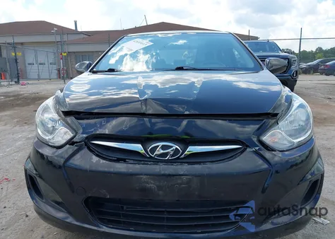 2013 Hyundai Accent Gls из США, поврежденный, VIN KMHCT4AE1DU401198